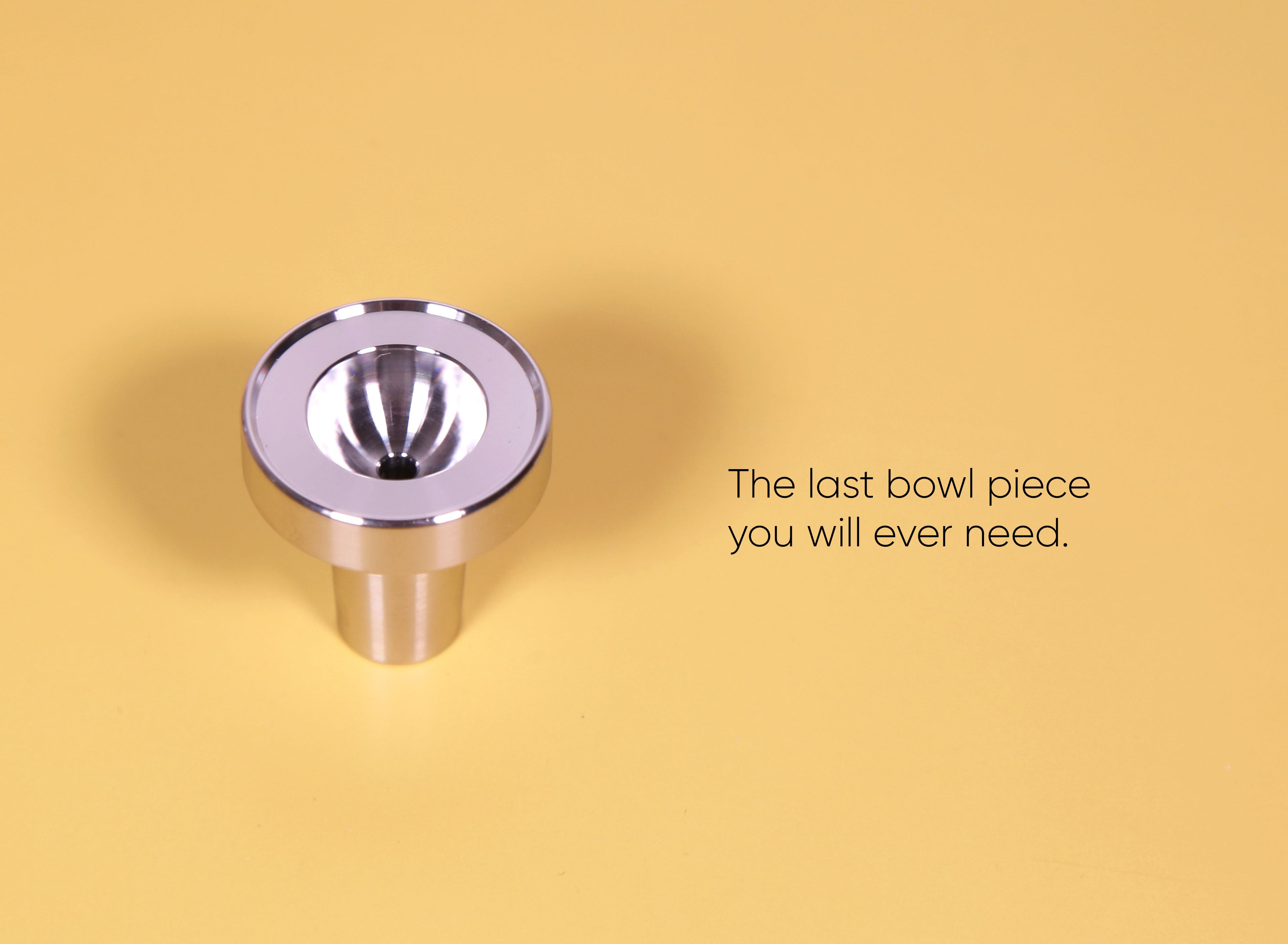 metal vs glass bowl piece