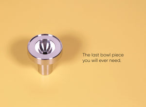 metal vs glass bowl piece