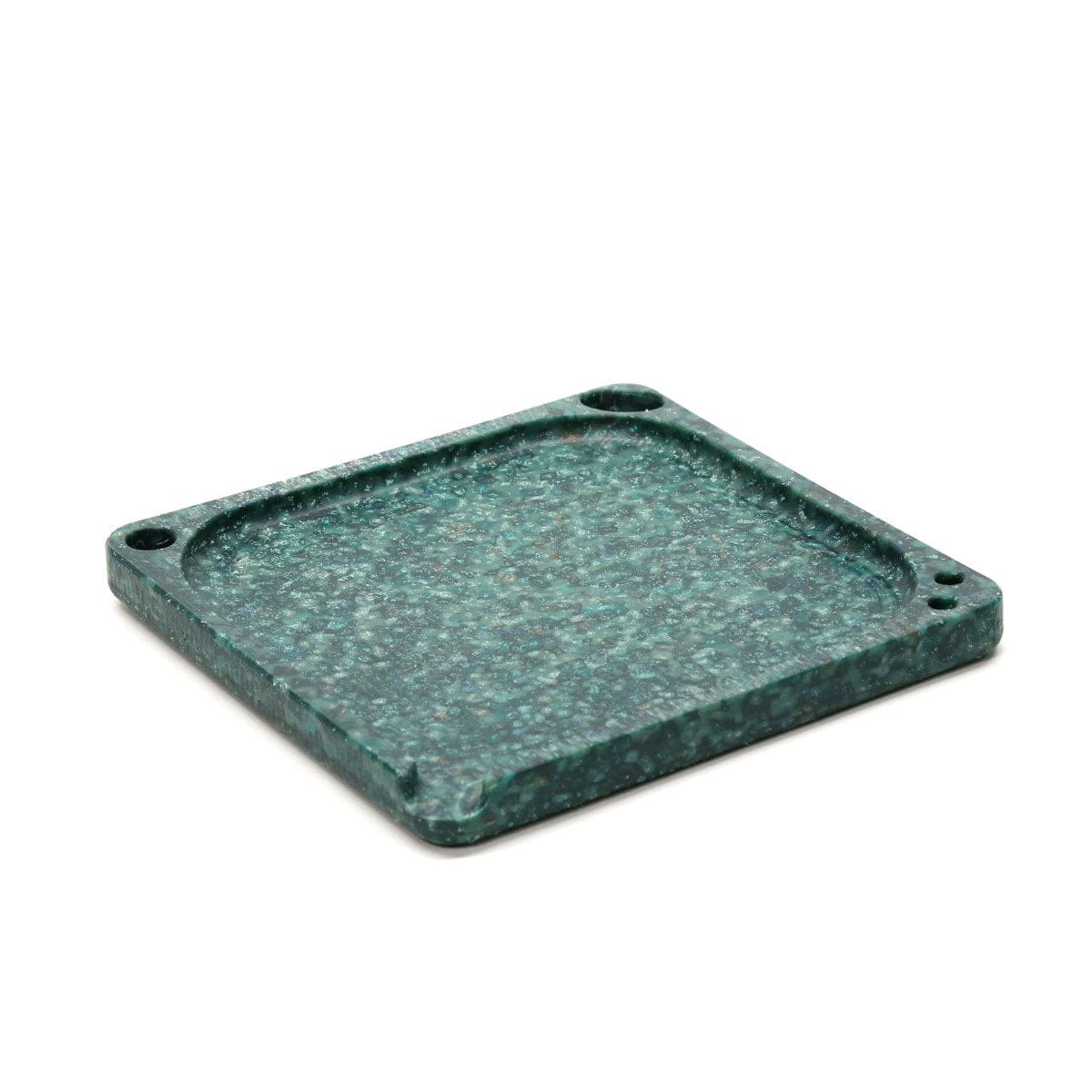 green rolling tray