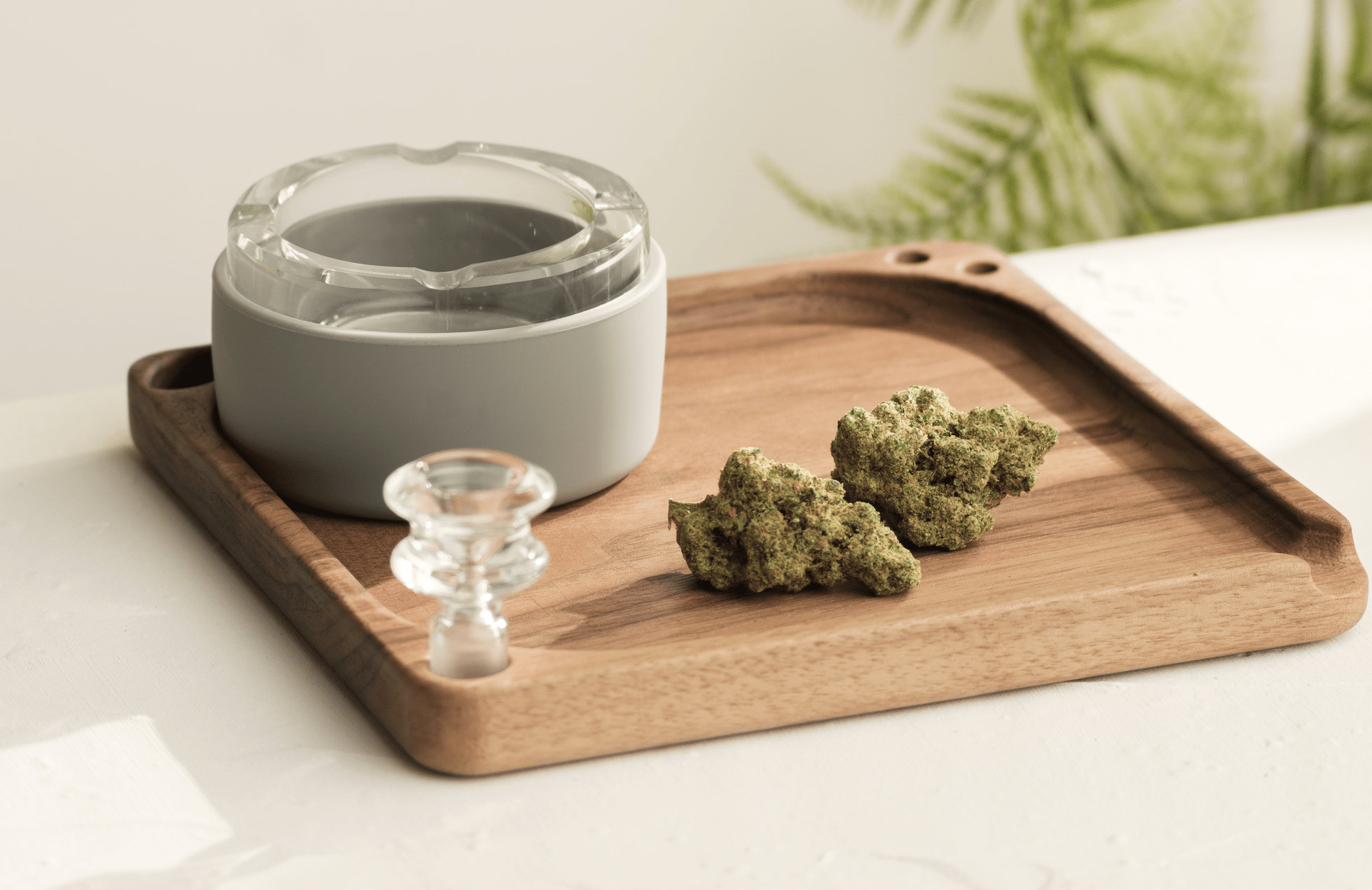 Wooden Rolling Tray & Storage Station – Honest