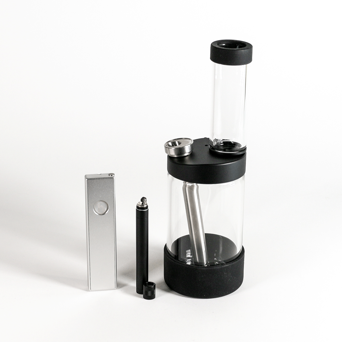 Wholesale Champ High Glass Pipe with Grinder and Screens